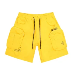 Printed Utility Lounge Windbreaker Shorts
