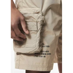 Printed Utility Lounge Windbreaker Shorts