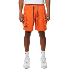 Printed Utility Lounge Windbreaker Shorts