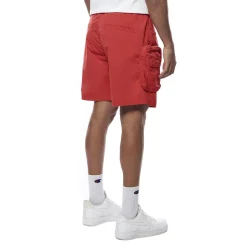 Printed Utility Lounge Windbreaker Shorts