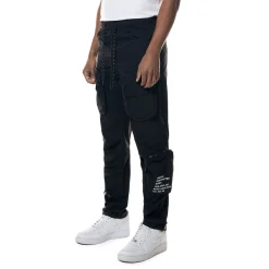 Printed Utility Windbreaker Joggers