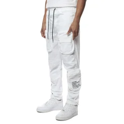 Printed Utility Windbreaker Joggers