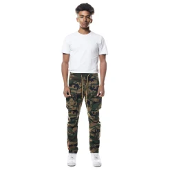 Printed Utility Windbreaker Joggers