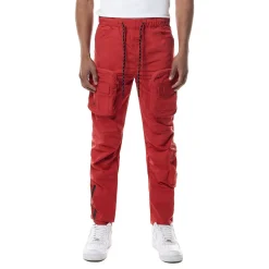 Printed Utility Windbreaker Joggers