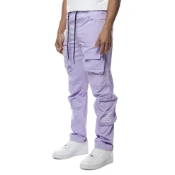 Printed Utility Windbreaker Joggers