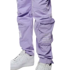 Printed Utility Windbreaker Joggers
