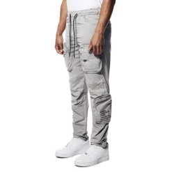 Printed Utility Windbreaker Joggers