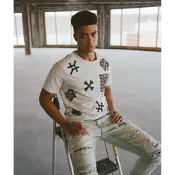 Rip And Repair Fashion Jeans