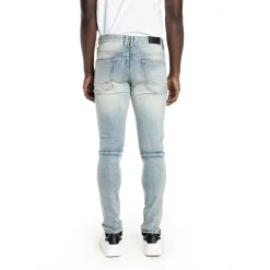 Rip And Repair Semi Basic Jeans