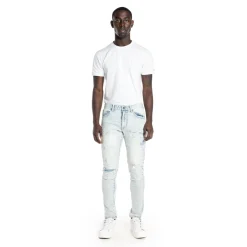 Rip And Repair Semi Basic Jeans