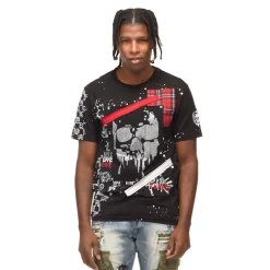 Skull Rhinestone Tee