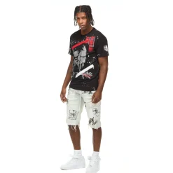 Skull Rhinestone Tee
