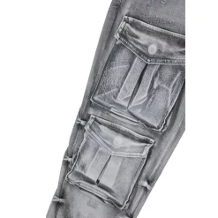 Stacked Utility Denim Jeans