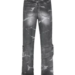 Stacked Utility Denim Jeans