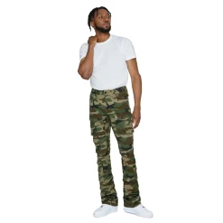 Stacked Utility Twill Pants