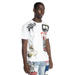 Twill Applique Fashion Tee