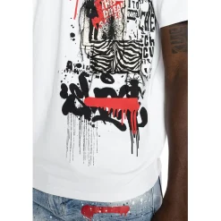 Twill Applique Fashion Tee