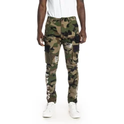 Utility Fashion Cargo Twill Pants