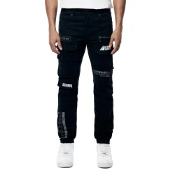 Utility Printed Twill Cargo Pants